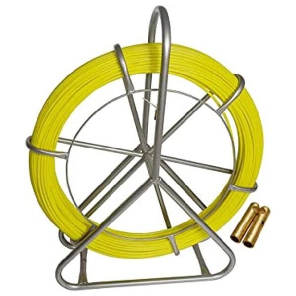 INTBUYING Cinta de pescado 0.236 in 46.6 ft color negro
