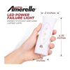 Amerelle Luces LED de emergencia para fallo de energía en_4