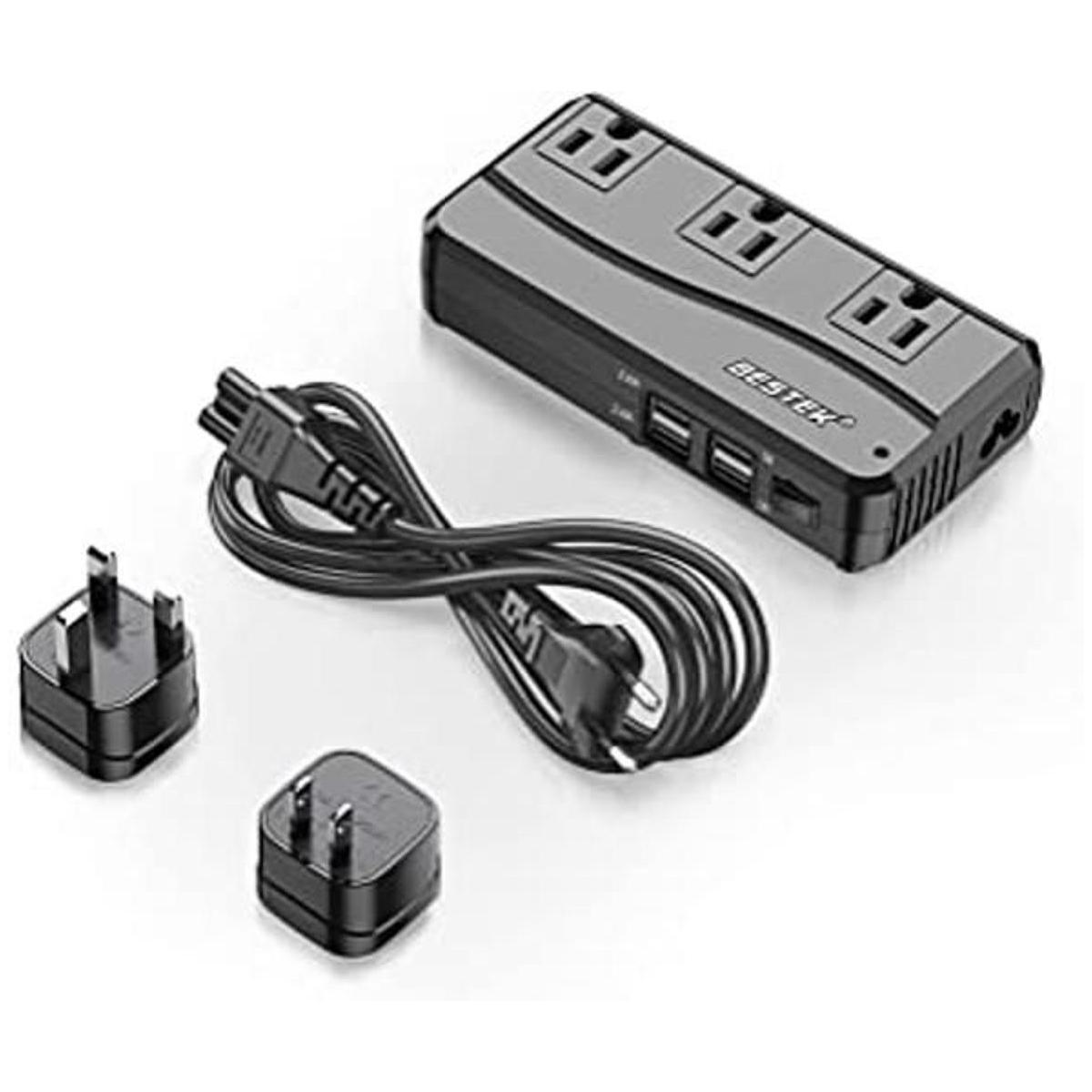 Convertidor Bestek de 200 W Negro
