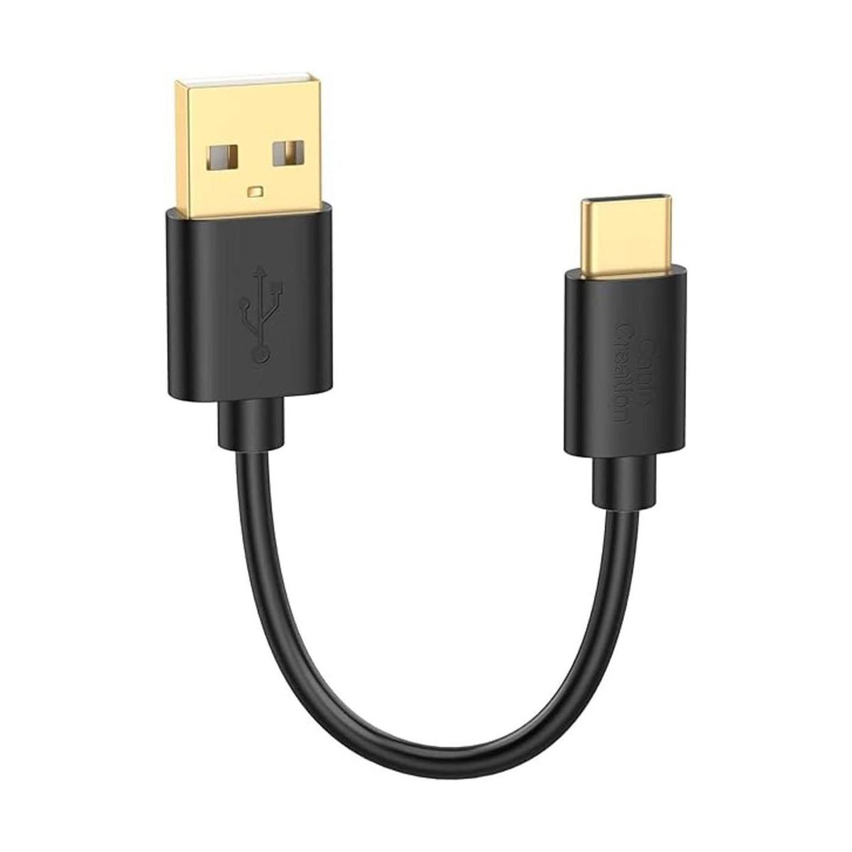 Cable corto USB C a USB CableCreation USB A a USB C 3A