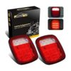 Partsam 2 luces universales de 16 luces LED de parada_1