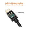 Cable corto USB C a USB CableCreation USB A a USB C 3A_5