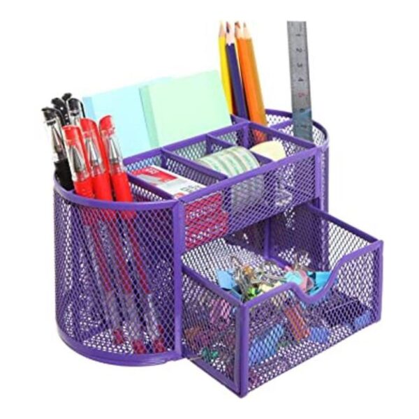 Cajita organizadora con cajón MyGift para escritorio_1