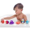 Lote de 10 juguetes de baño divertidos Nuby con personajes_4