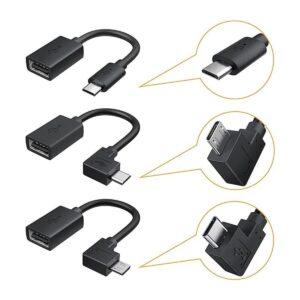 Cable micro USB OTG CableCreation Paquete de 3 cables_1