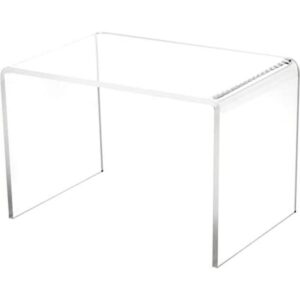 Plymor exhibidor rectangular de acrílico transparente._1