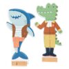 Stephen Joseph Muñeca de vestir magnética Shark and Gator_3