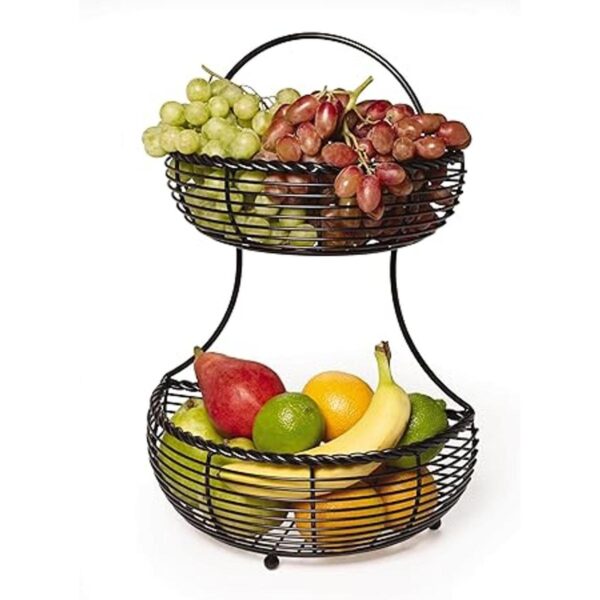 Gourmet Basics by Mikasa Cuerda de almacenamiento de metal_2