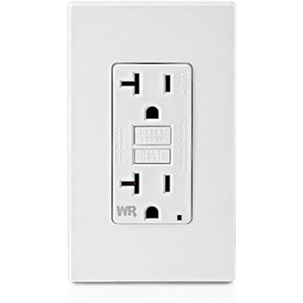 Leviton GFWR2W SmartlockPro Slim GFCI Receptáculo_3