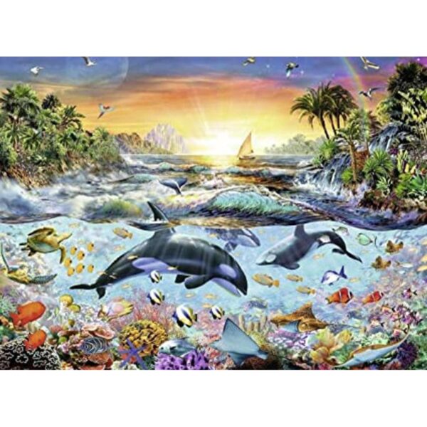 Ravensburger Orca Paradise Rompecabezas de 200 piezas_1