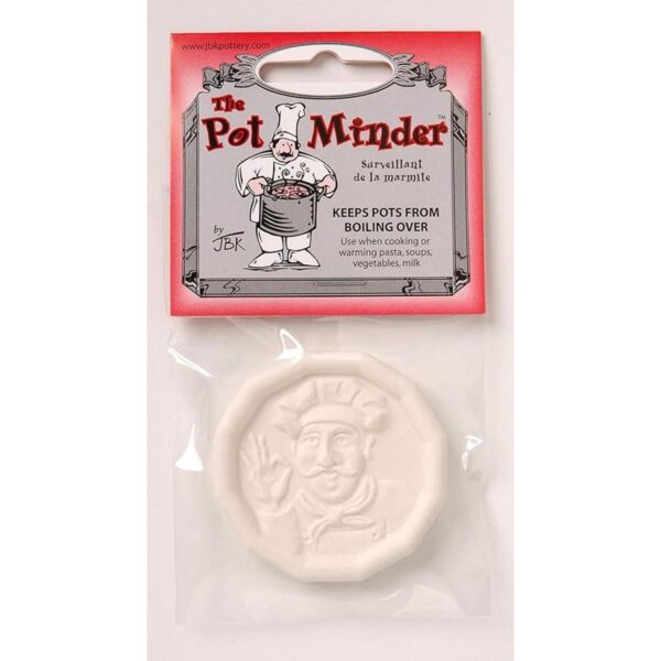 JBK Pottery Pot Minder Disco de ebullición evita que los_3