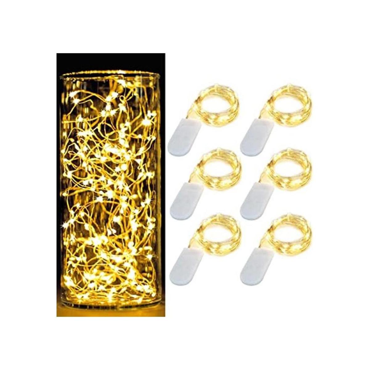 Guirnalda de luces LED con temporizador 2 modos de