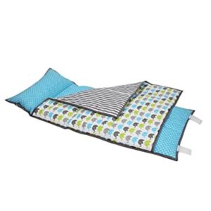 Bacati Tapete de tela de percal 100 algodón con almohada_1