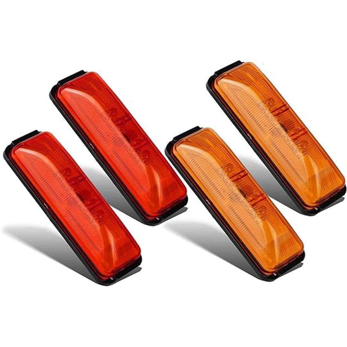 Partsam 4 luces de marcador lateral impermeables