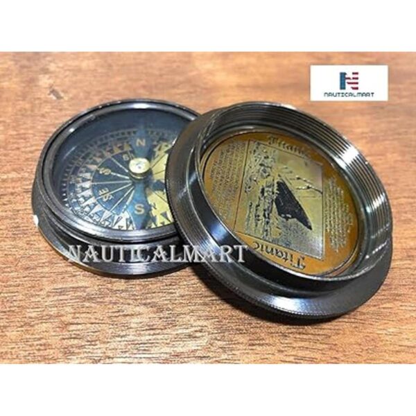 NauticalMart Brújula de latón diseño de Titanic_3