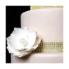 Gold Diamond Sparkling Rhinestone Mesh Ribbon for Event