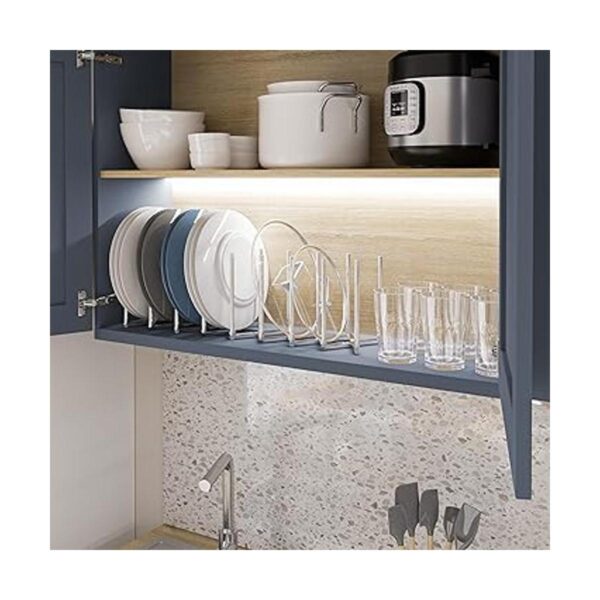 Soporte de placa para ollas y tapas para la cocina de