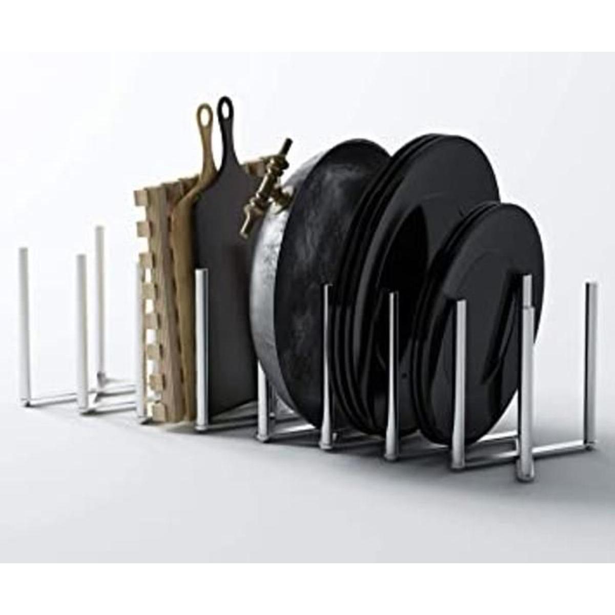 Soporte de placa para ollas y tapas para la cocina de