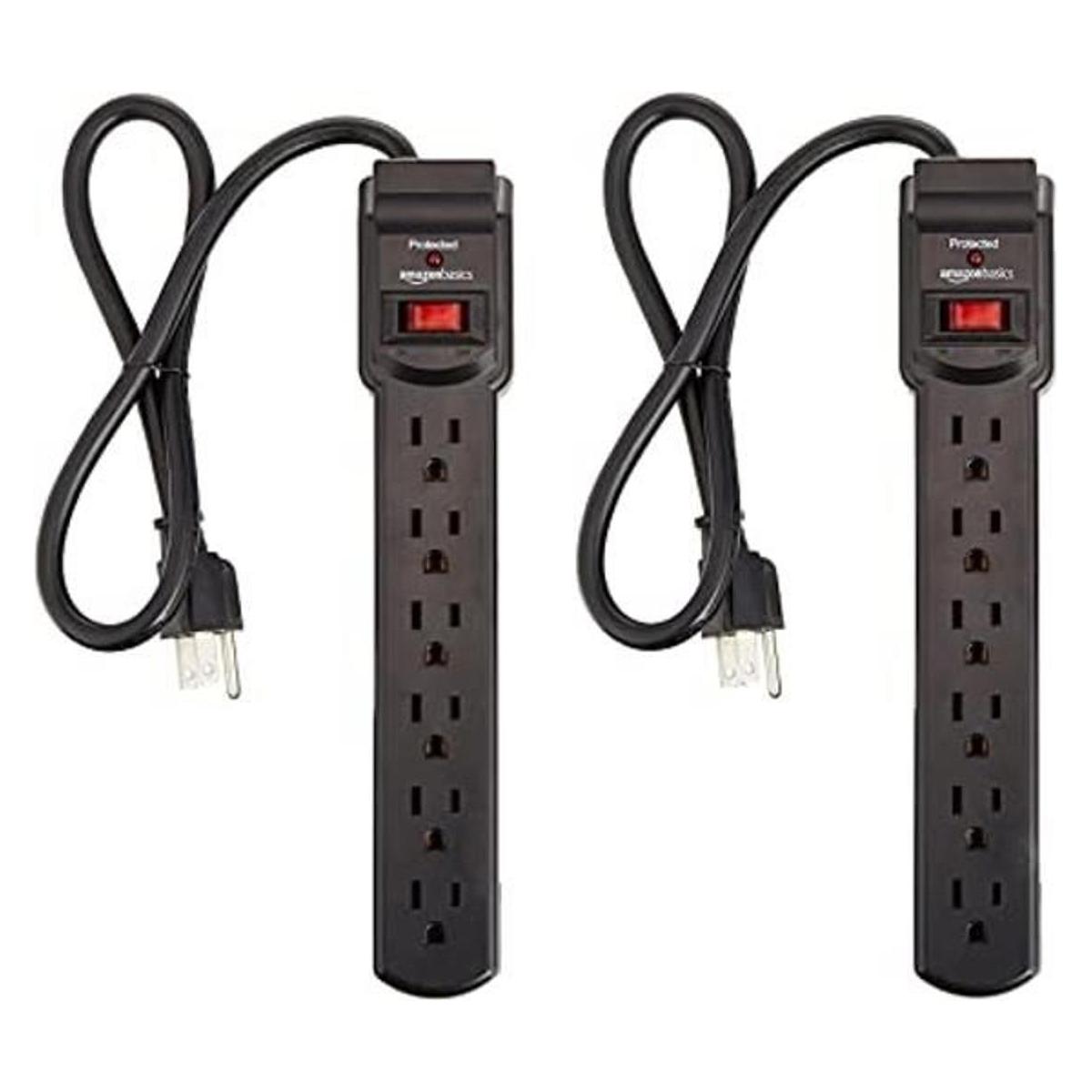 Protector de sobretensión AmazonBasics de 6 salidas 2