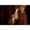SafeFlame Velas de mano LED parpadeantes de color ámbar_5