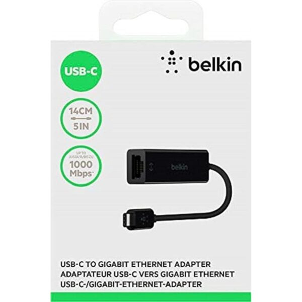 Belkin Adaptador USB C a Ethernet certificado USBIF_4