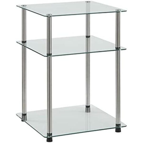 Convenience Concepts Designs2Go Mesa auxiliar de cristal_1