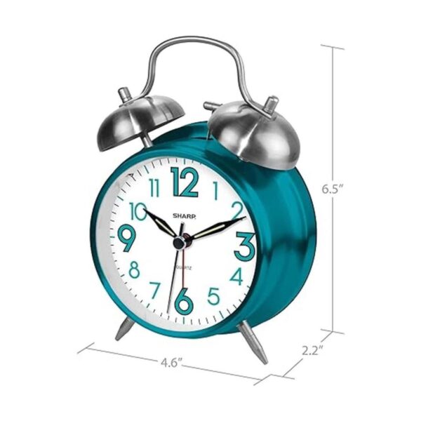 Sharp SPC851 Reloj despertador de doble campana color