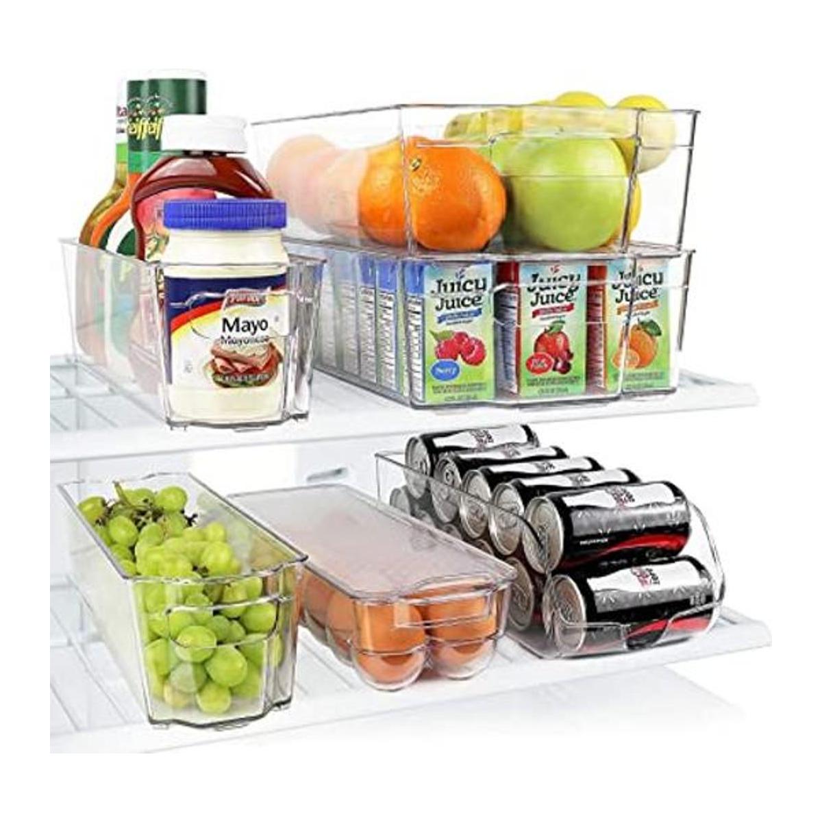 Greenco Contenedores organizadores de refrigerador y