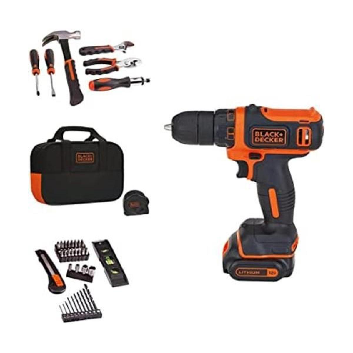 Kit de taladro y accesorios de Black Decker