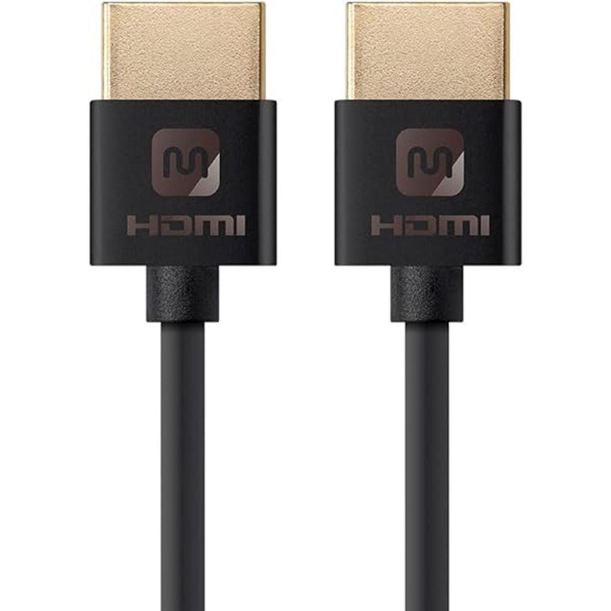 Monoprice Cable HDMI de alta velocidad 1 pie color