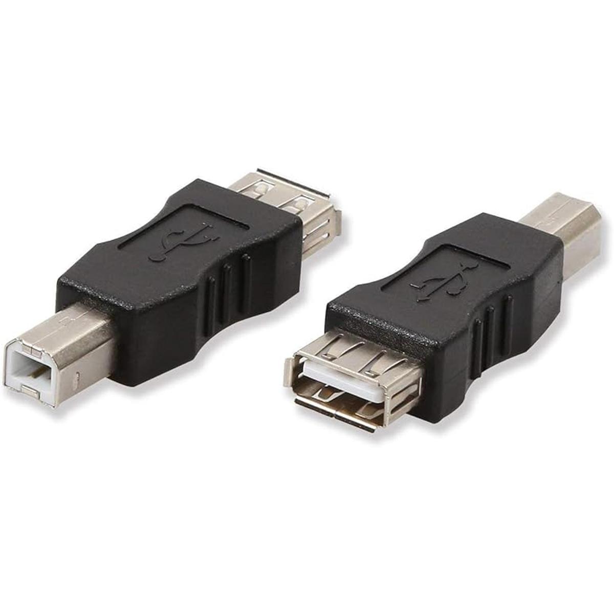 Electop 2 Pack USB 2.0 A hembra a USB B adaptador