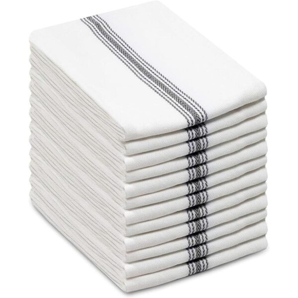 COTTON CRAFT Scandia Stripe Paquete de 12 servilletas de