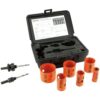 Klein Tools 31902 Kit de sierra bimetálica con puntas de_6