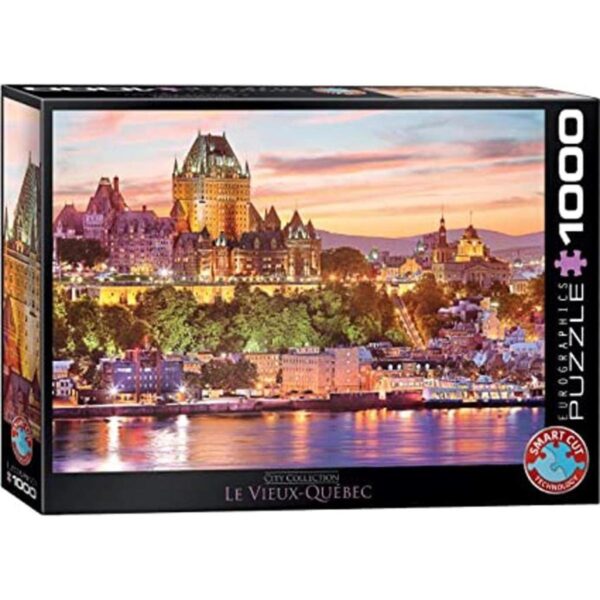 EuroGraphics Le VieuxQuebec 1000 piezas Puzzle 60000763_1