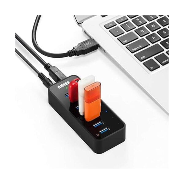 Anker Hub de datos de 7 puertos y USB 3.0 con adaptador de_4