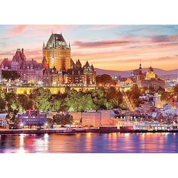 EuroGraphics Le VieuxQuebec 1000 piezas Puzzle 60000763_2