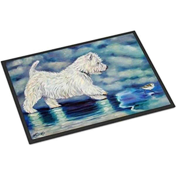 Carolines Treasures 7334JMAT Misty Westie Alfombrilla_1