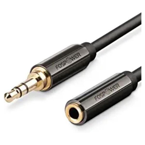 FosPower Adaptador de cable de extensión de audio estéreo_1