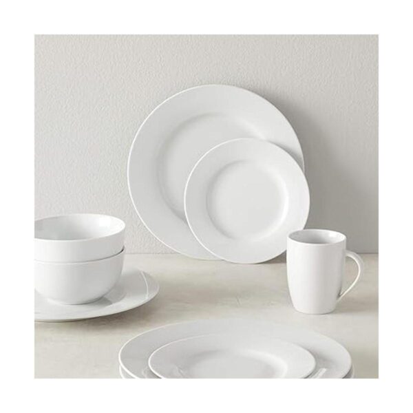 Juego de vajilla de porcelana de 16 piezas con platos_6