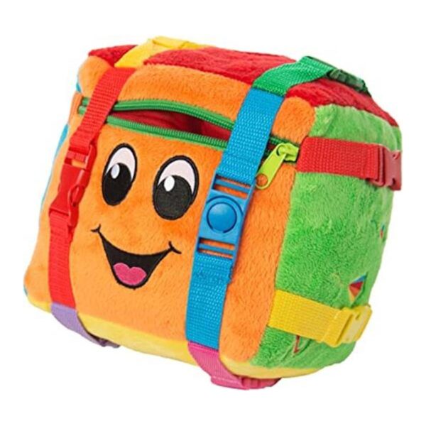 Cubo de actividades Buckle Toy para niños_1
