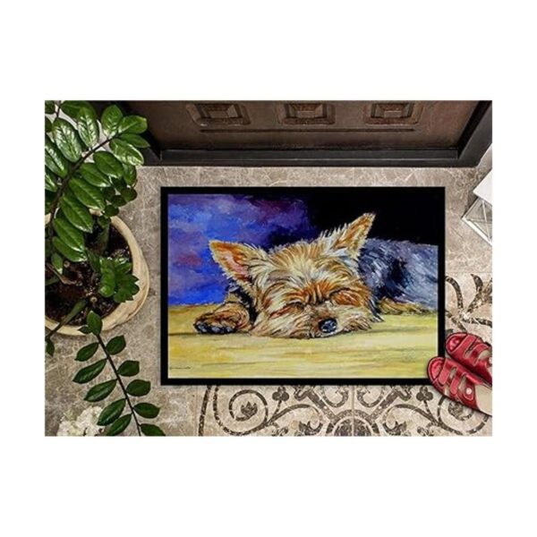 Carolines Treasures 7357JMAT Yorkie Taking a siesta_3