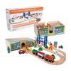 Orbrium Toys Set de tren de lujo de 52 piezas con 3_1
