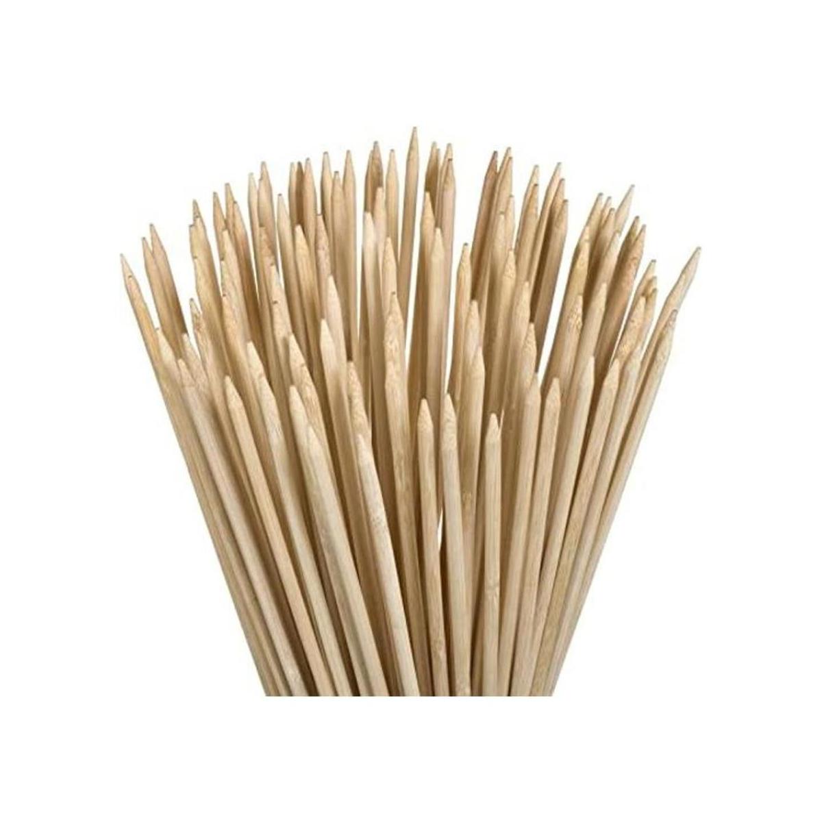 MalloMe Varillas de bambú para rostizar malvaviscos 5mm