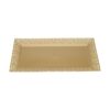Charolas para servir desechables premium 2 unidades Dorado_2