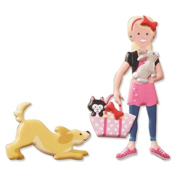 Juego con pegatinas en relieve de la marca Melissa