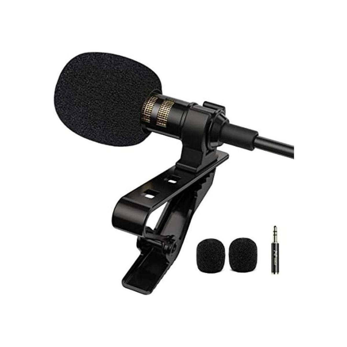 PoP voice Micrófono profesional de solapa Lavalier