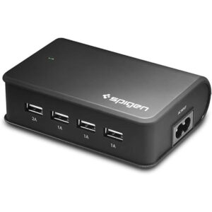 Spigen Essential F204 cargador de pared USB de 4 puertos_1