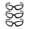 OWL Gafas de equitación acolchadas lentes transparentes_2