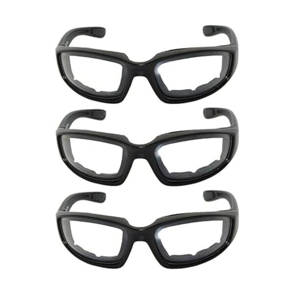 OWL Gafas de equitación acolchadas lentes transparentes_2