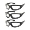 OWL Gafas de equitación acolchadas lentes transparentes_1